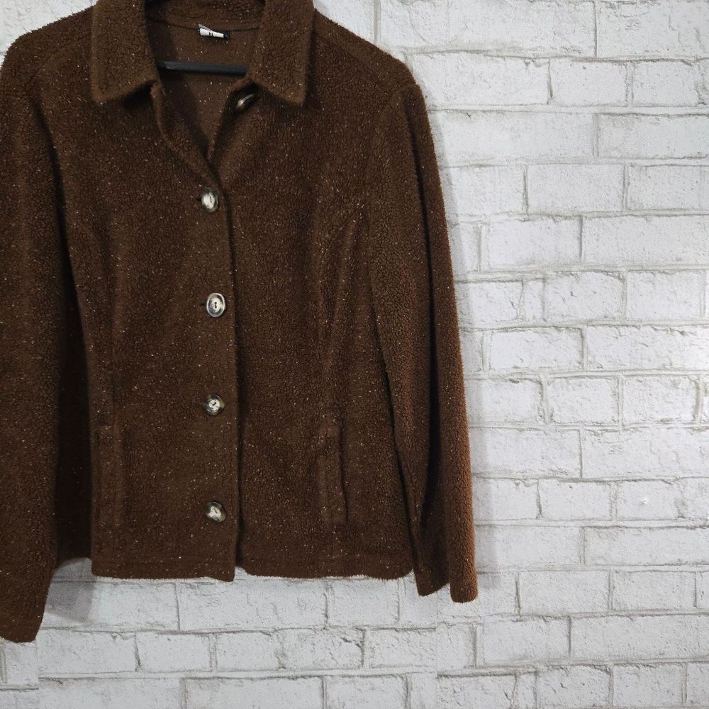 Nomadic Traders vintage brown sweater/jacket - Picture 2 of 15